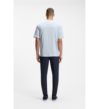 BOSS Camiseta Oversize fit azul claro