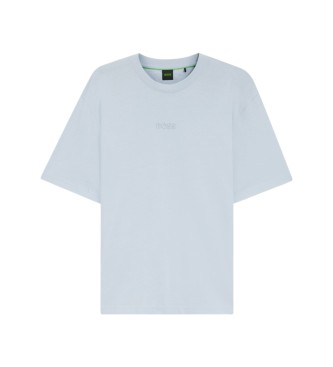 BOSS Camiseta Oversize fit azul claro