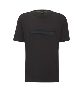 BOSS T-shirt schwarzes Design