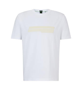 BOSS T-shirt branca lisa