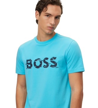 BOSS T-Shirt Tee 3 Bleu