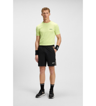 BOSS Check Toc groen T-shirt