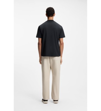 BOSS Maglietta con colletto blu navy