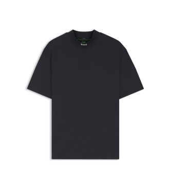 BOSS Maglietta con colletto blu navy