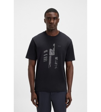 BOSS GRX Zone navy T-shirt