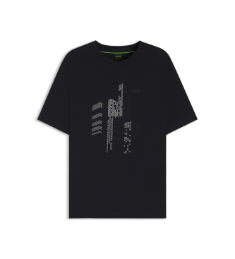 BOSS GRX Zone navy T-shirt