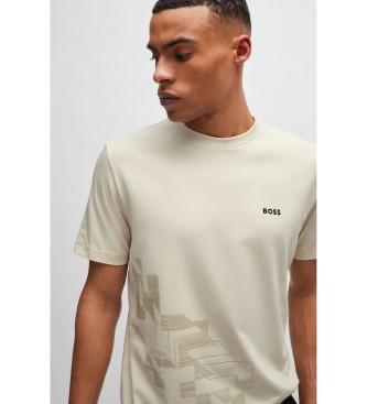 BOSS Jagged T-shirt white