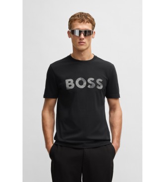 BOSS Camiseta Glamping negro