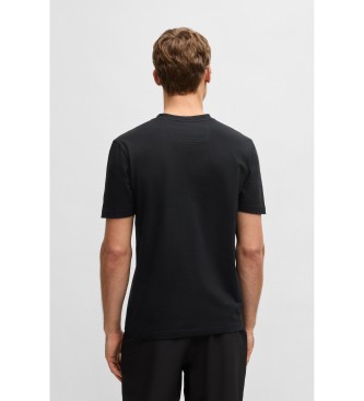 BOSS Camiseta Glamping negro