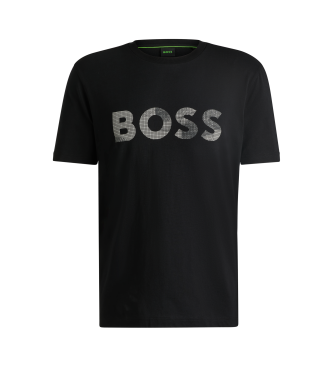 BOSS Camiseta Glamping negro