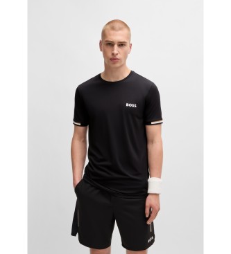 BOSS T-shirt x Matteo Berrettini preto