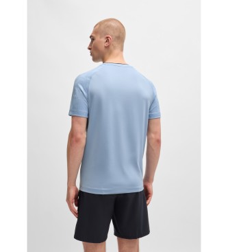 BOSS T-shirt x Matteo Berrettini azul