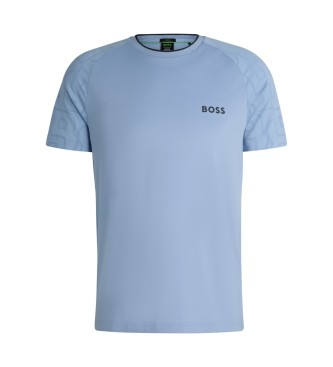 BOSS T-shirt x Matteo Berrettini azul