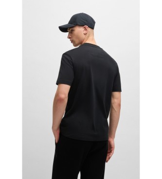 BOSS Fit-T-Shirt schwarz