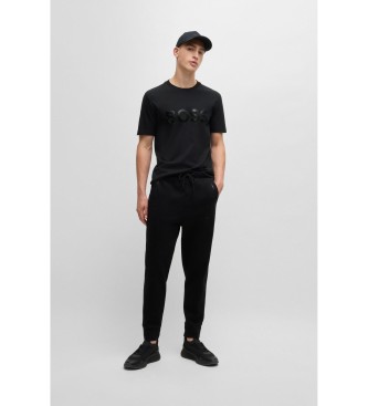 BOSS Fit-T-Shirt schwarz