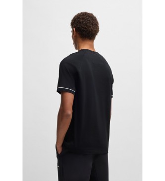 BOSS Koszulka Insignia w kolorze czarnym