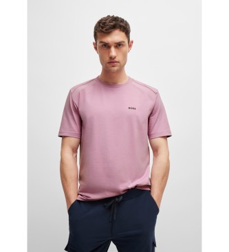 BOSS T-shirt  bandes rose