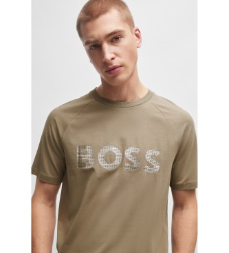 BOSS Teebero groen T-shirt