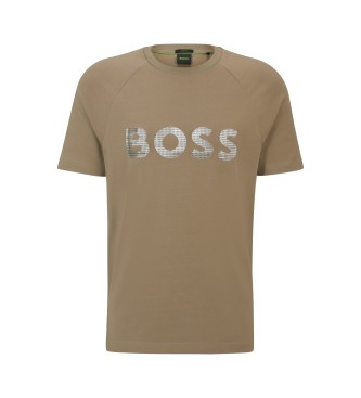 BOSS T-shirt verde Teebero