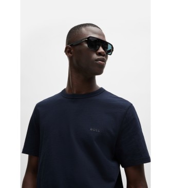 BOSS T-shirt Tegood azul-marinho