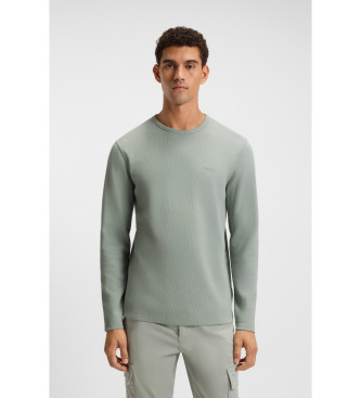 BOSS T-shirt verde Tempesto