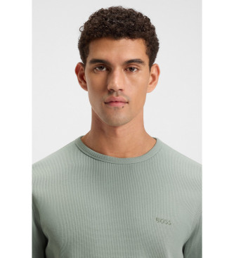 BOSS T-shirt verde Tempesto