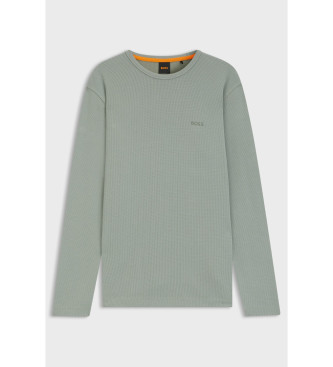 BOSS T-shirt verde Tempesto