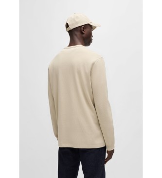 BOSS Bež pulover Tempesto