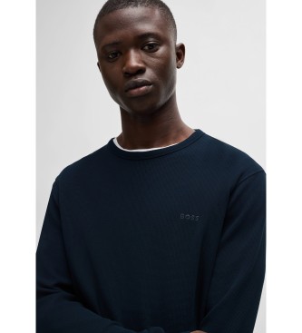 BOSS Majica Tempesto navy