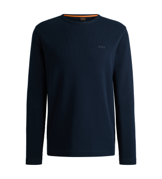 BOSS Majica Tempesto navy