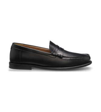 BOSS Scarpe in pelle nera Tevan