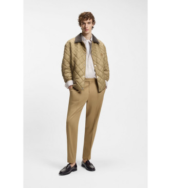 BOSS Tevan Mocc Leder Slipper burgundy