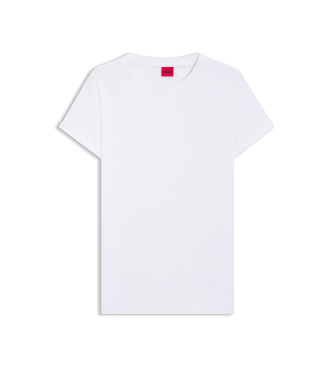 HUGO Camiseta Plain blanco