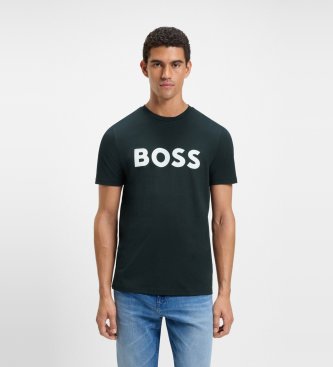 BOSS Tee-shirt Thinking marine