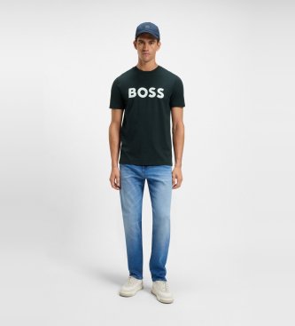 BOSS Tee-shirt Thinking marine