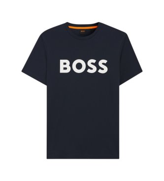 BOSS Tee-shirt Thinking marine