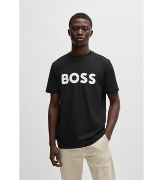 BOSS Majica Thinking T-shirt črna