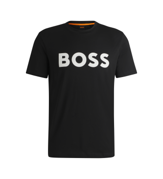 BOSS Majica Thinking T-shirt črna