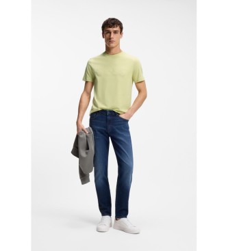 BOSS Beige Logo Knitted T-shirt