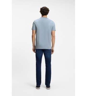 BOSS Light blue Logo T-shirt