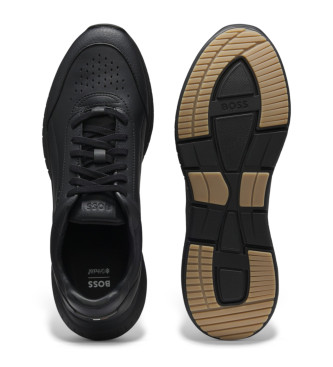 BOSS Sneakers in pelle nera Titanis Slon