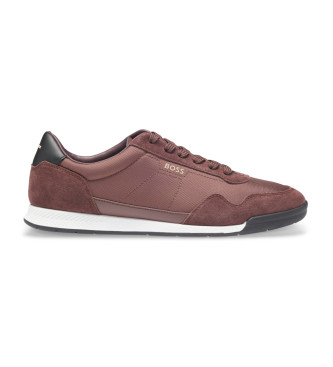 BOSS Turnschuhe Titanium burgundy