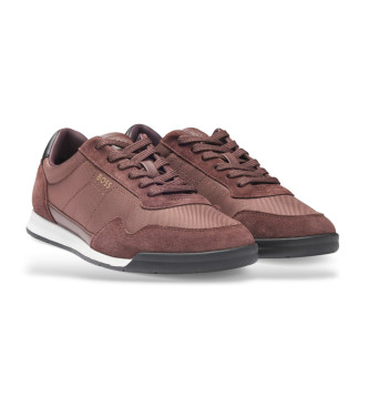 BOSS Turnschuhe Titanium burgundy