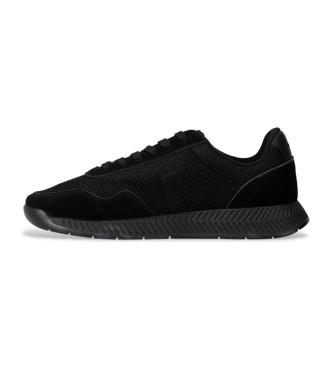 BOSS Sneakers nere in titanio