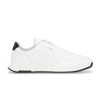 BOSS Zapatillas TTNM EVO con suela estriada blanco