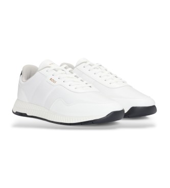 BOSS Sneakers TTNM EVO con suola scanalata bianca