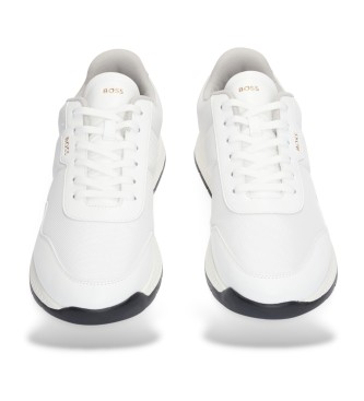 BOSS Zapatillas TTNM EVO con suela estriada blanco