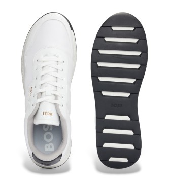 BOSS Zapatillas TTNM EVO con suela estriada blanco