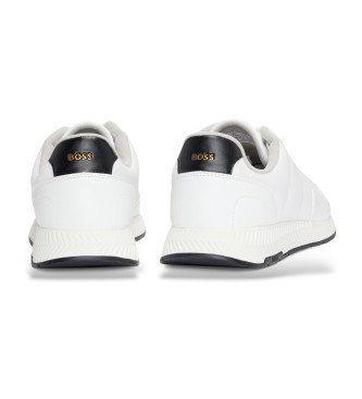 BOSS Zapatillas TTNM EVO con suela estriada blanco