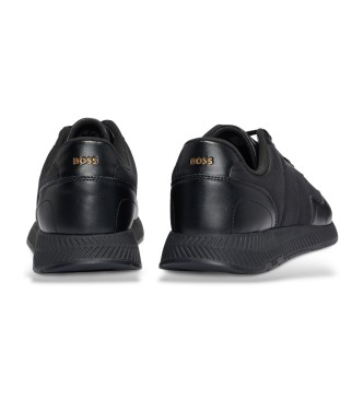 BOSS TTNM EVO Sneakers with grooved sole Black